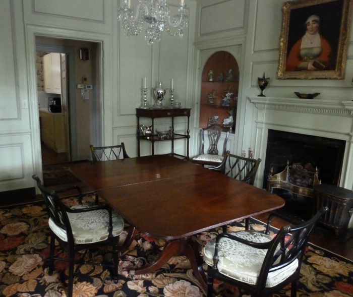 The Dining Room Thomas Rose House photo by Kathy Miller