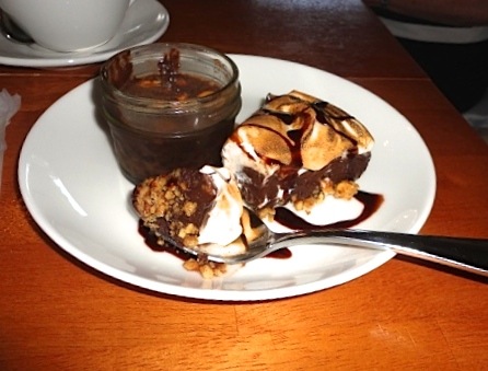 Tennessee Black and Tan Pie with fudgesicle Coke Float photo by Kathy Miller