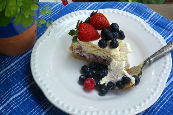 Slice of Frances' Cheese Cake photo by Kathy Miller