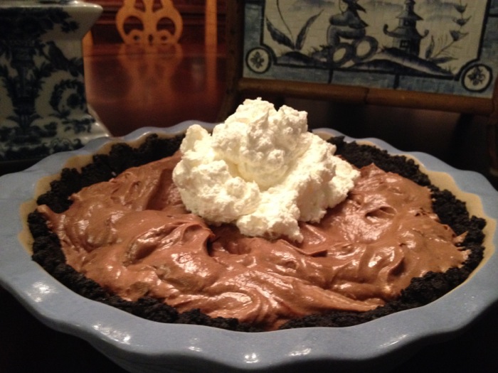 Chocolate Mousse Pie (Marriage Proposal Pie photo by Joy McCabe