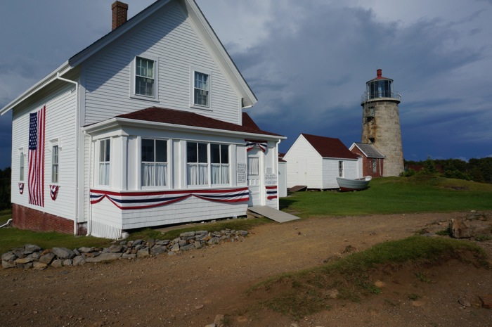 Monheagan Lighthouse photo by Kathy Miller