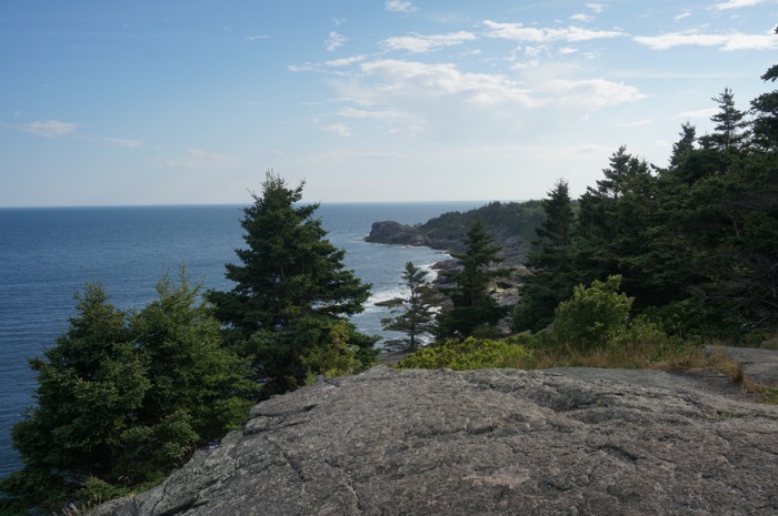 View of Burnt Head Monhegan Island photo by Kathy Miller