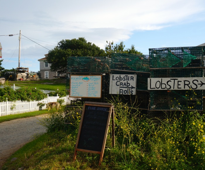 Lobsters for Sale Monhegan Island Maine photo by Kathy Miller