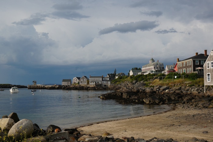 Monhegan Island from Fish Beach, photo by Kathy Miller