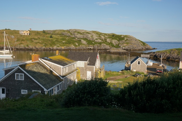 Looking toward Manana Island from Monhgan Island photo by Kathy Miller