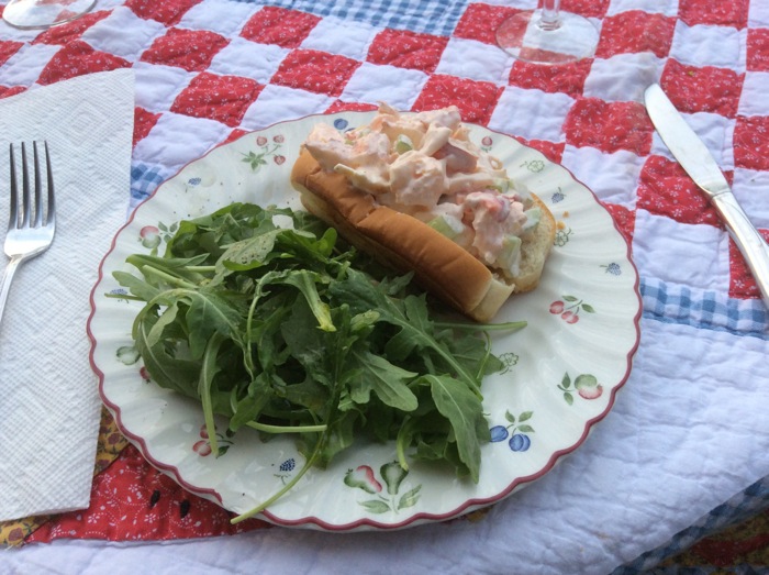 Wendy Meredith's Lobster Roll photo by Wendy Meredith