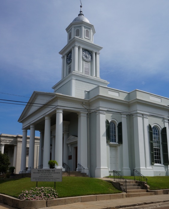 First Presbyterian Church, Natchez, Mississippi photo by Kathy Miller