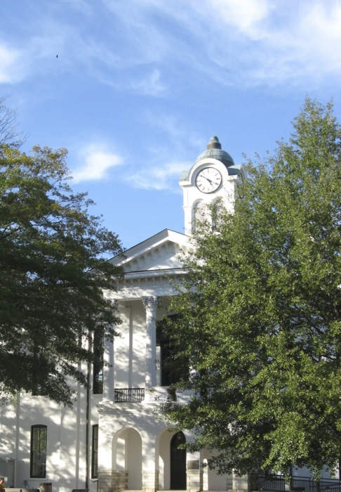 The Courthouse on The Square Oxford, MS photo by Kathy Miller