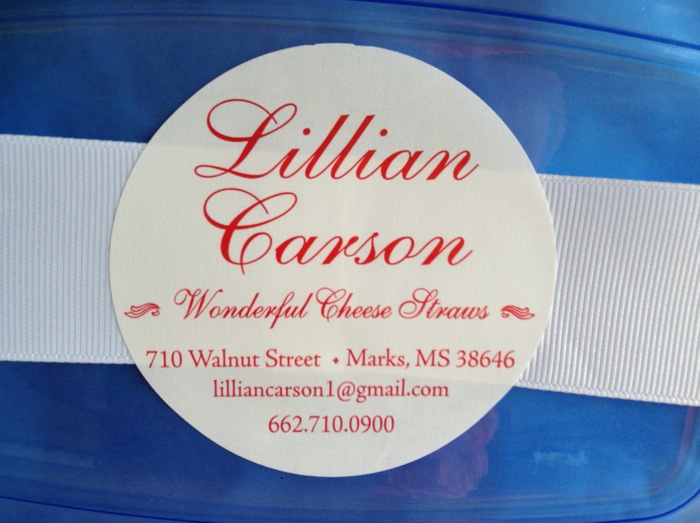 Lillian Carson's Wonderful Cheese Straws photo by Lillian Carson