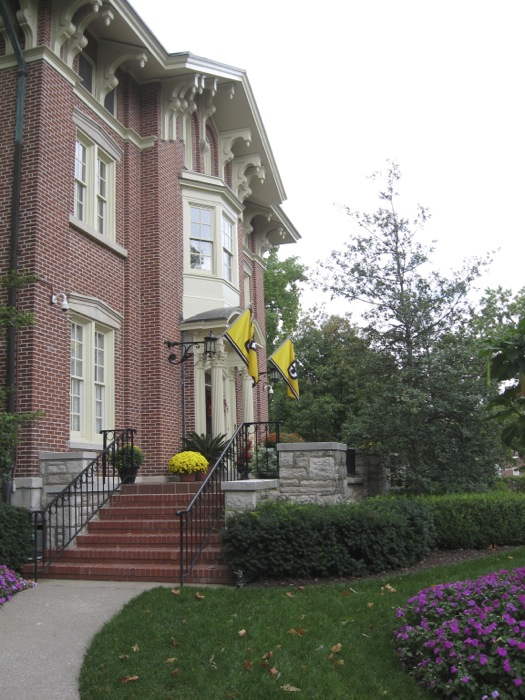 Presidents House University of Missouri photo by Kathy Miller