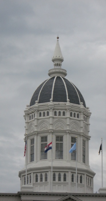 The Dome of Jesse Hall, University of Missouri photo by Kathy Miller