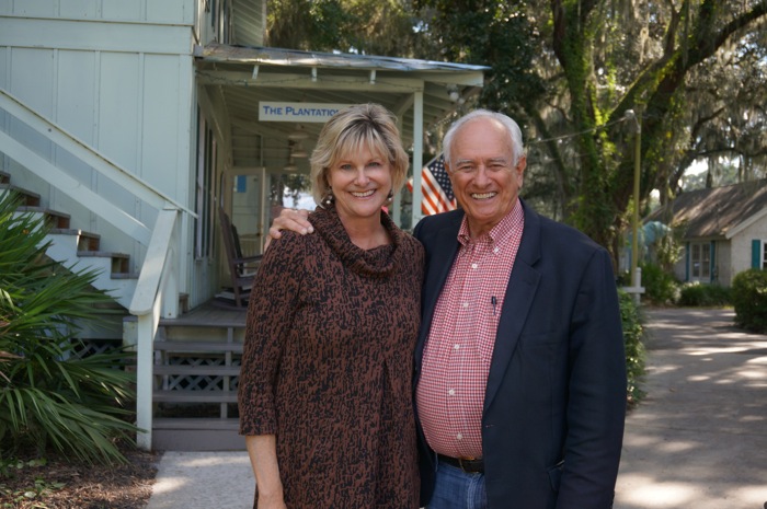 Kathy Miller and Loran Smith at The Plantation Shop Amelia Island photo by Kathy Miller