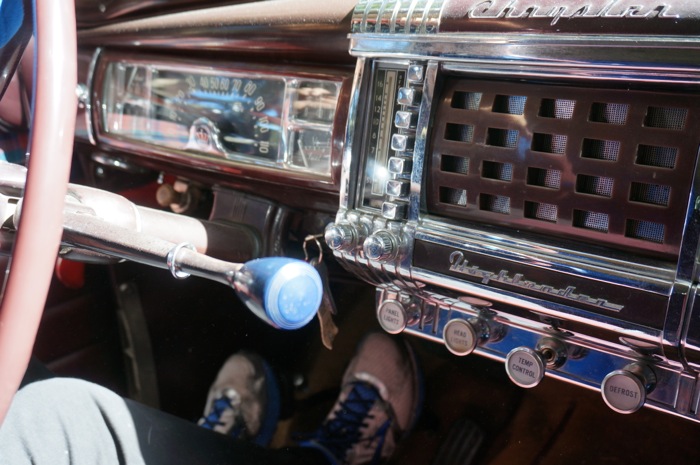 The clutch in the 1948 Chrysler photo by Kathy Miller