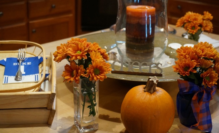 Duke Florida Thanksgiving tablescape photo by Kathy Miller