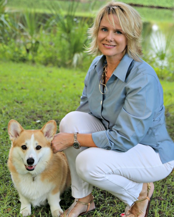 Susan Scarborough with Wallace photo by Susan Scarborough