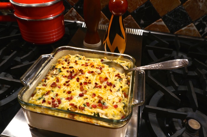 Wild Rice and Kale Casserole photo by Kathy Miller