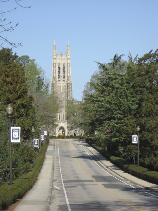 Duke University Chapel photo by Kathy Miller