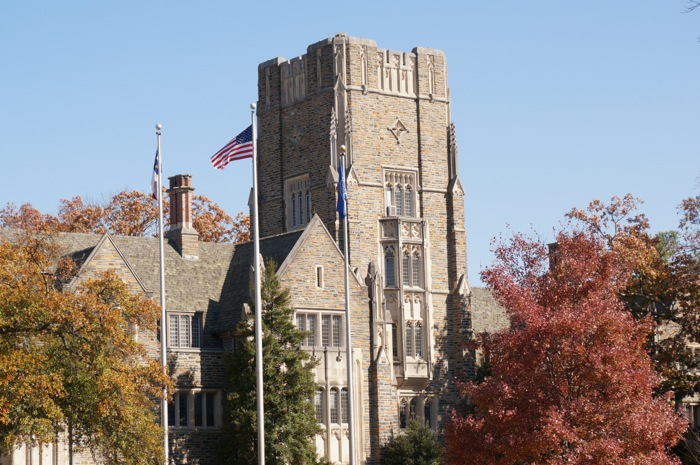 The Allen Building, Duke University photo by Kathy Miller