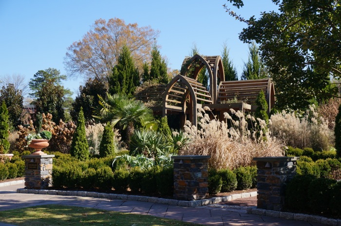 The White Garden, Sarah P. Duke Gardens, photo by Kathy Miller