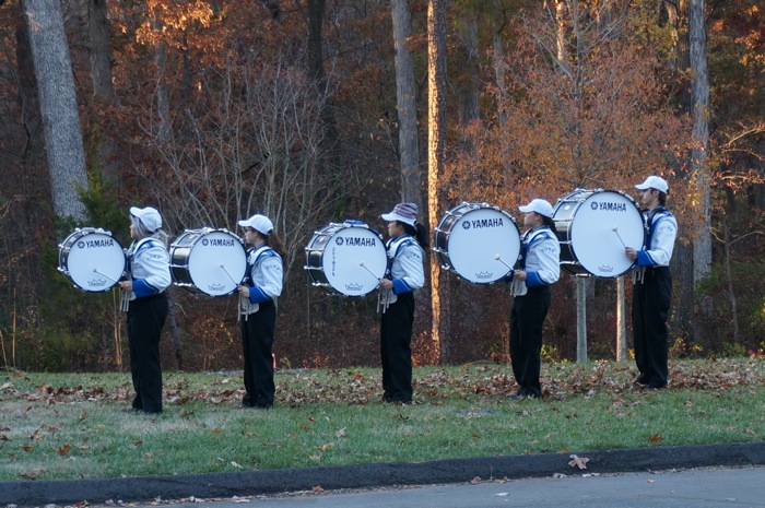 Duke Drummers photo by Kathy Miller