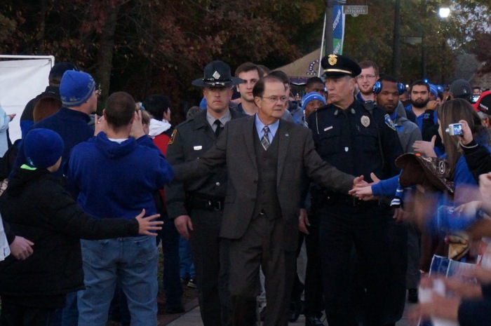 David Cutcliffe, head football coach Duke University, photo by Kathy Miller