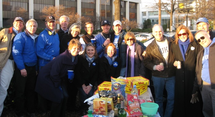 Tailgating at the Belk Bowl Duke/ Cincinnati game photo by Kathy Miller