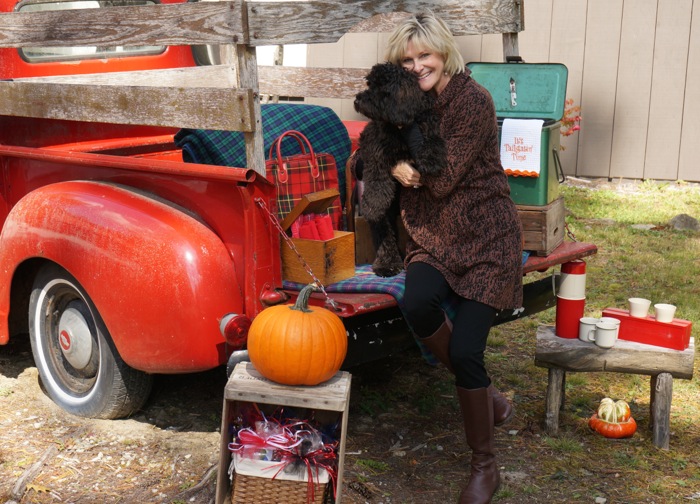 Vintage tailgate with Sheldon photo by Kathy Miller