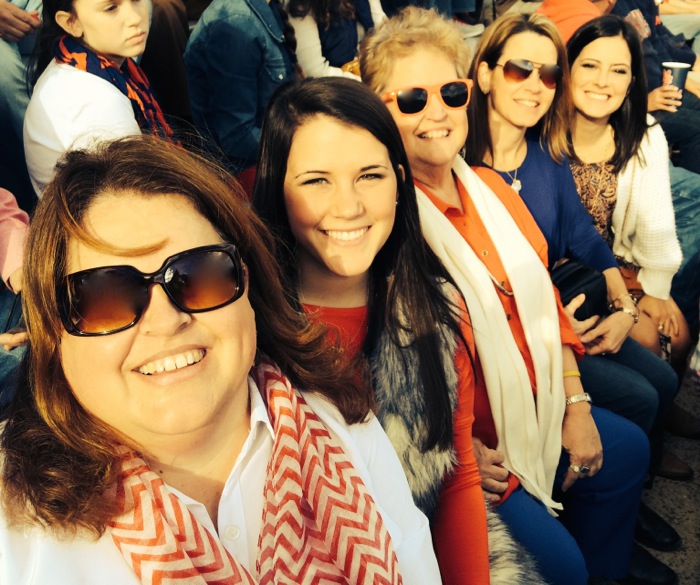 The Egg Bowl Ole Miss vs MSU with Carol Jones and family photo by Carol Jones