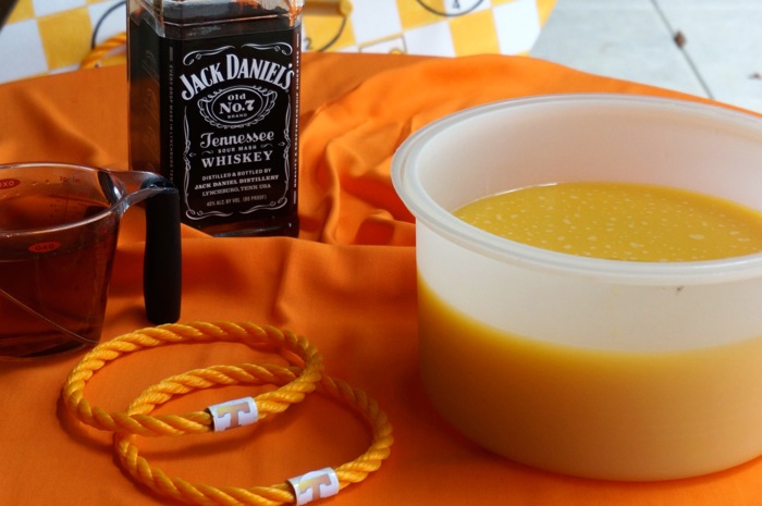 Tennessee Toddy Slushies using Jack Daniels, Tennessee whisky photo by Kathy Miller