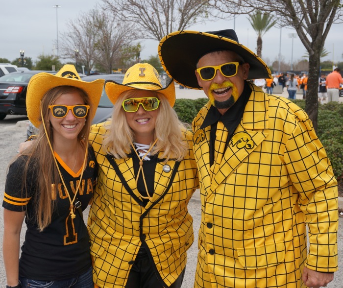 Iowa Hawkeyes on patrol photo by Kathy Miller