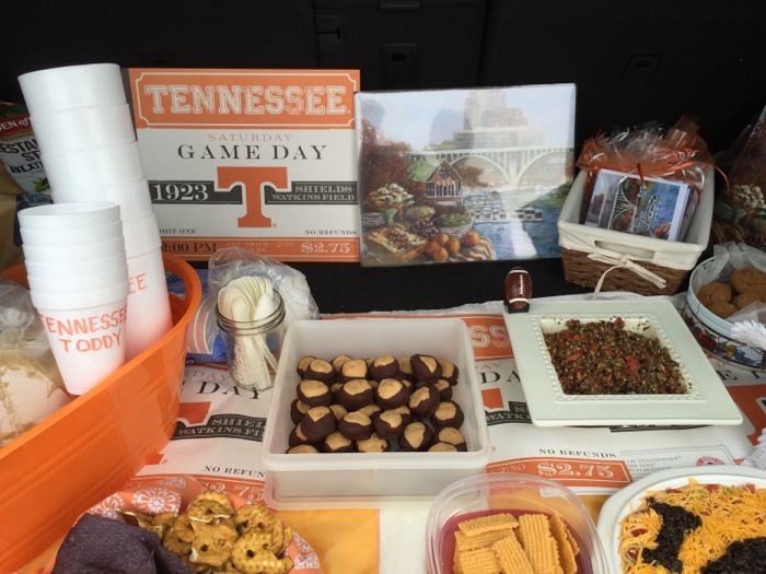 A Tennessee Tailgate with Tailgating With The Vol Navy prints and cards photo by Kathy Miller