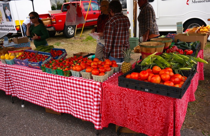 Farmers Market Fernandina Beach Market Place Amelia Island Florida photo by Kathy Miller