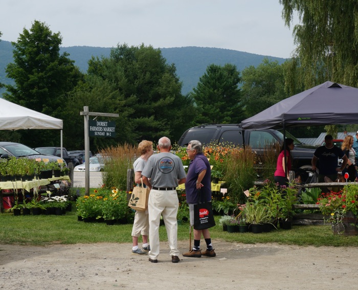 Dorset Farmers Market, Dorset Vermont photo by Kathy Miller