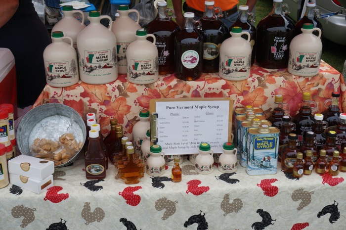 Vermont Maple Syrup Dorset Farmers Market phtoto by Kathy Miller
