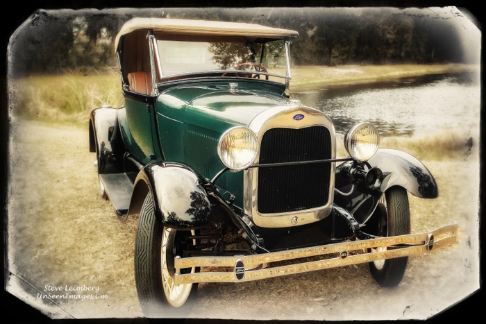 Sepia Ford Model A photo by Steve Leimberg, Unseen Images styling by Kathy Miller