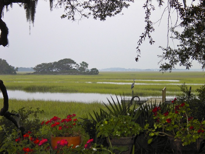 Miller house view on Walker's Creek photo by Kathy Miller