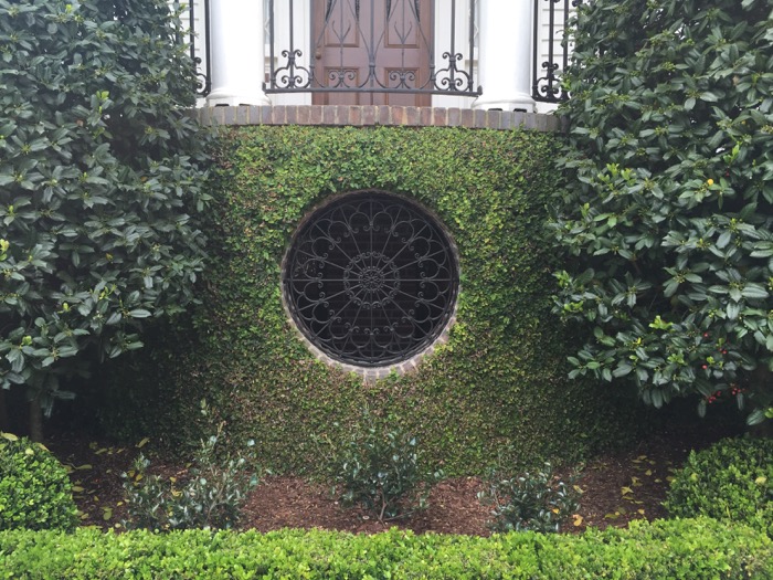 Charleston iron grill work on a Charleston house photo by Kathy Miller