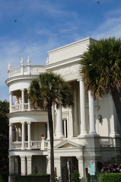 Home along The Battery, Charleston, SC photo by Kathy Miller