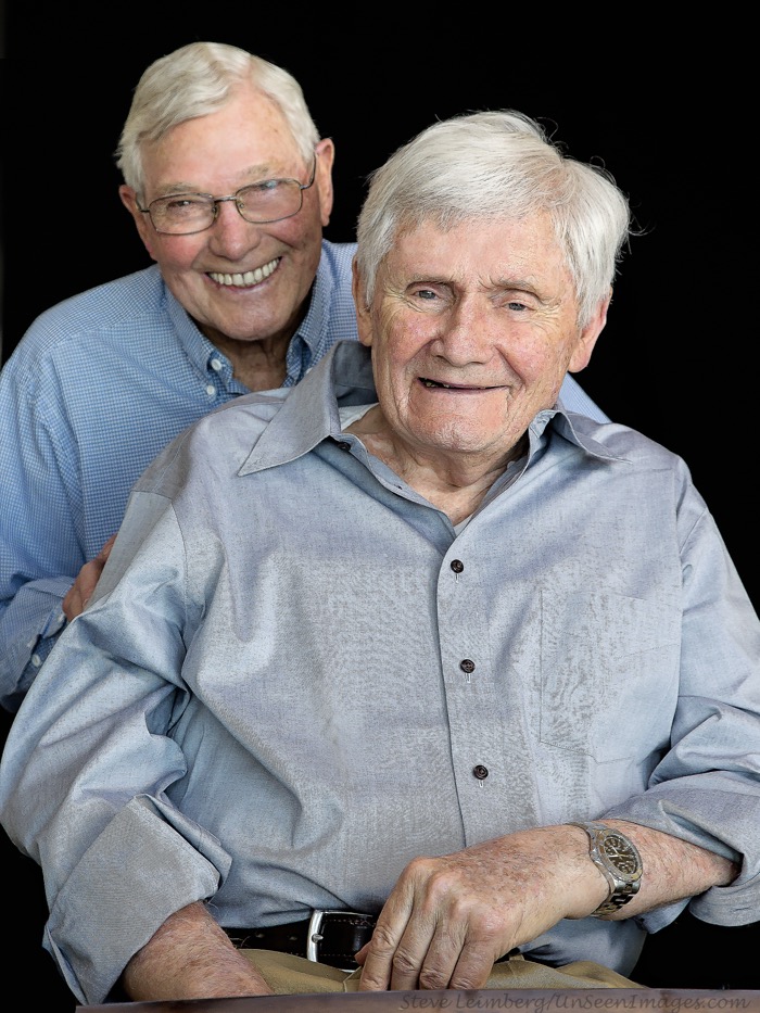 Hap Varner and Dave Miller Sr photo by Steve Leimberg, UnseenImages.Com