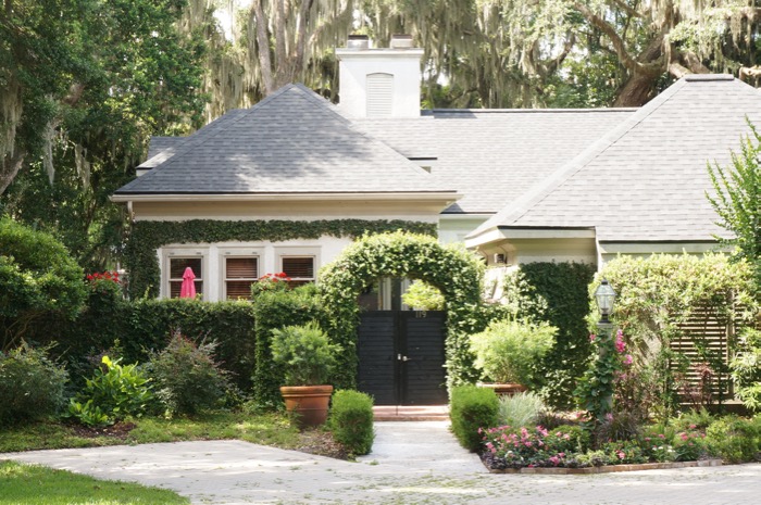 Courtyard home on Amelia Island Plantation, Omni, photo by Kathy Miller