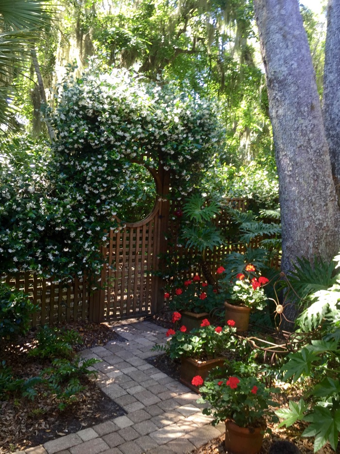 Miller Marsh Creek courtyard photo by Kathy Miller