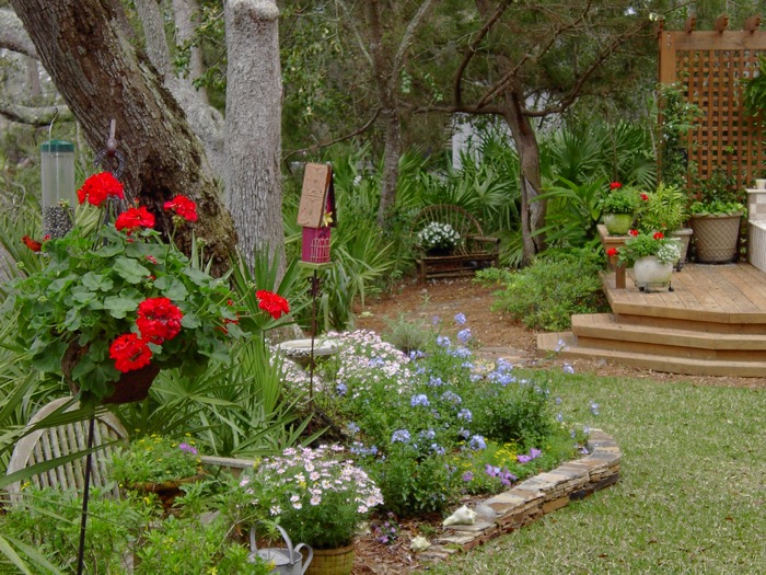 Garden on Marsh Creek Amelia Island, photo by Kathy Miller