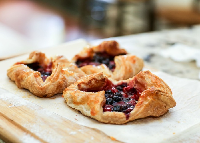 Cherry/Berry Puff Pastry photo by Susan Scarborough via KathyMillerTime