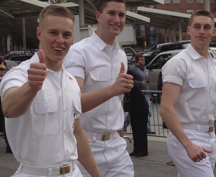 Texas Aggie Yell Leaders photo by Kathy Miller