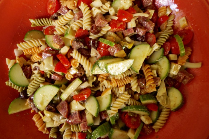 Antipasto Pasta Salad photo by Kathy Miller