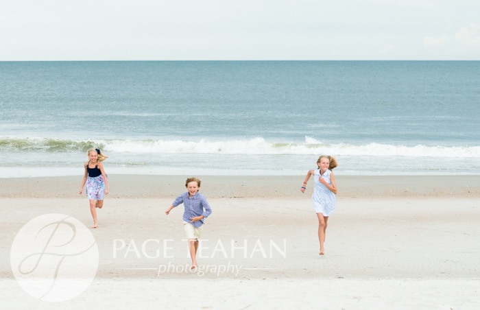 Braddock Grands running on the beach photo by Page Teahan