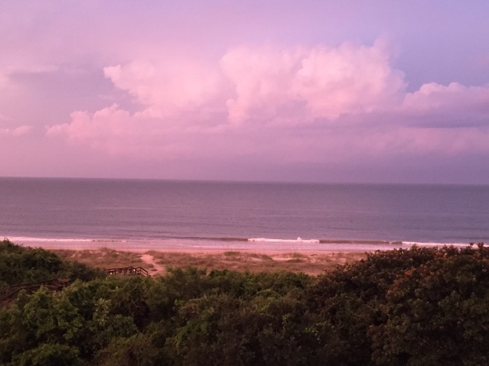 Ocean view from our home photo by Kathy Miller