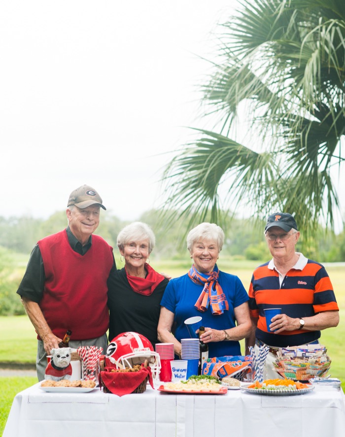 Florida/Georgia tailgate Bowles & Pillans photo by Page Teahan