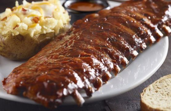 Baby Back Ribs with Bourbon BBQ Sauce photo by LongHorn Steakhouse