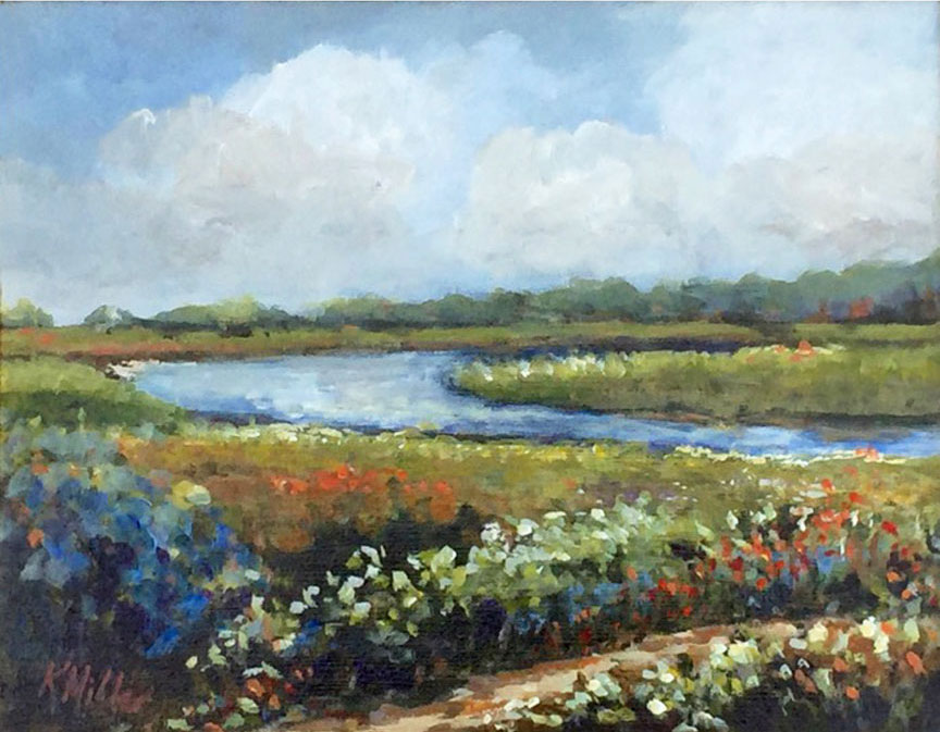 fripp island marsh florida original painting